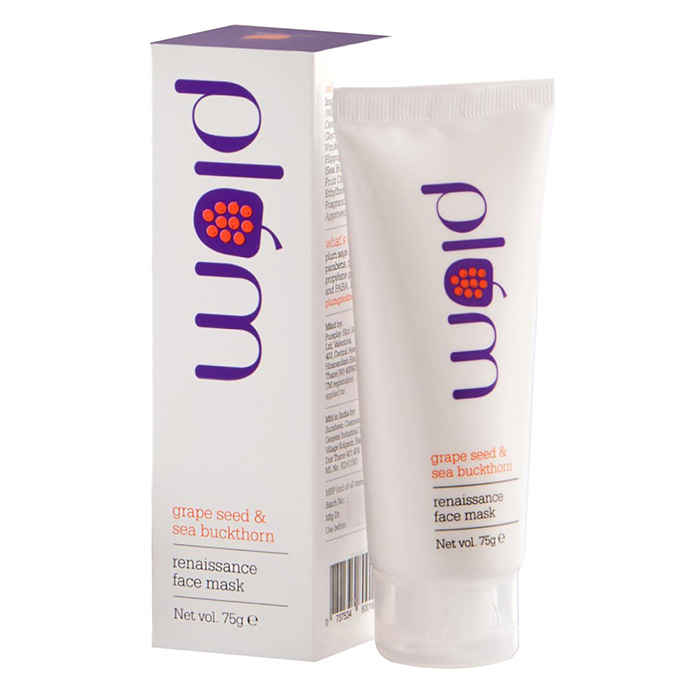 Buy Plum Grape Seed & Sea Buckthorn Renaissance Face Mask (75 g) - Purplle