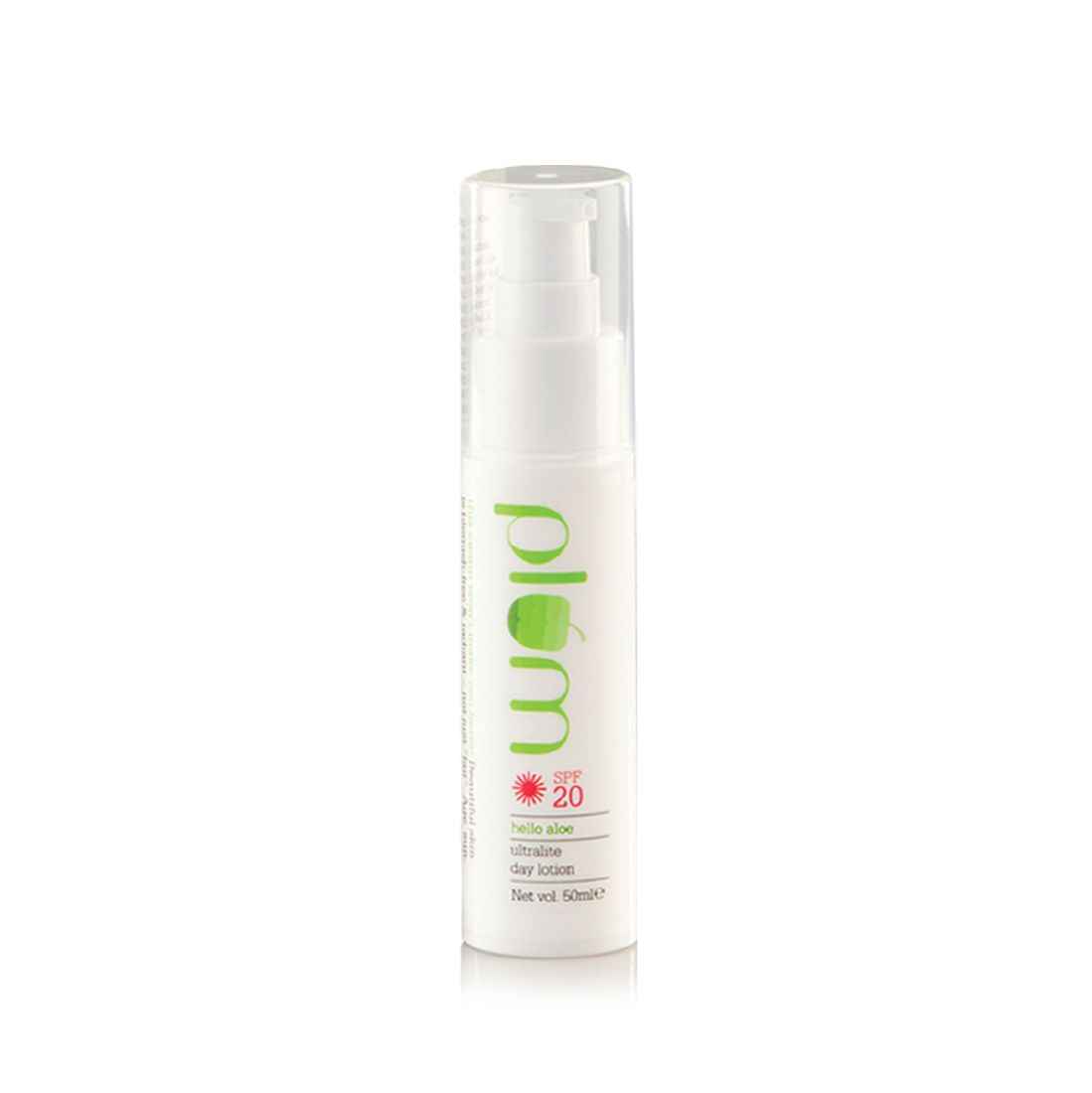 Buy Plum Hello Aloe Ultralite Day Lotion SPF 20 (50 ml) - Purplle