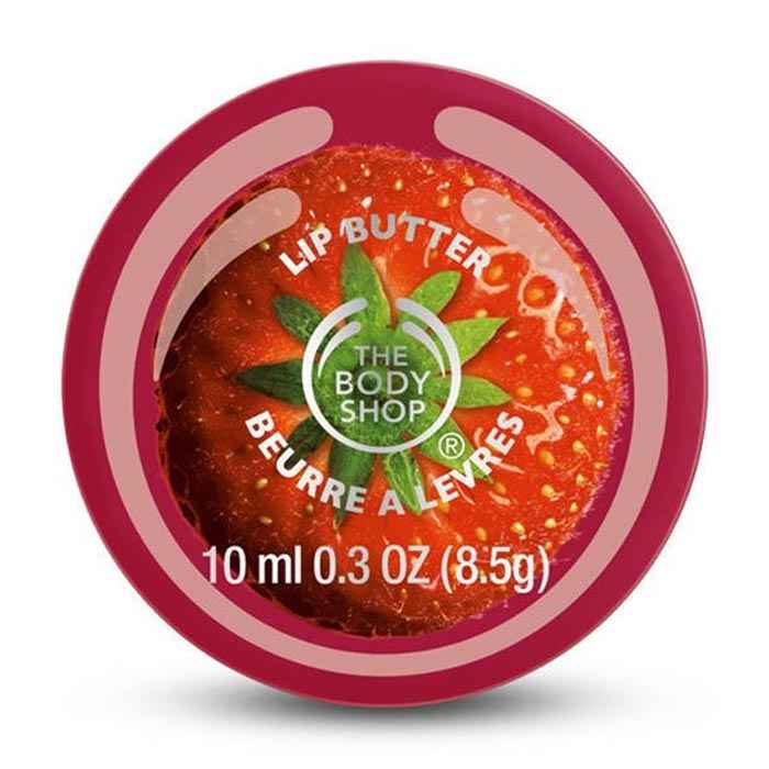 Buy The Body Shop Strawberry Lip Butter(10 ml) - Purplle