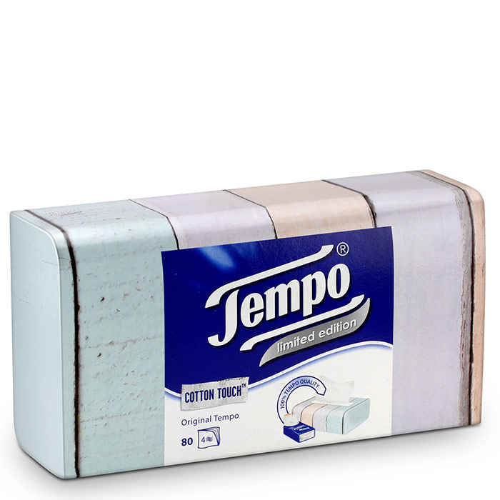 Buy Tempo Facial Tissue Cotton Touch 4-Ply - Purplle