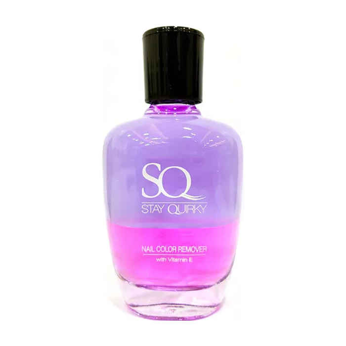 Buy Stay Quirky Nail Polish Remover, Dual Tone - Purple (50 ml) - Purplle