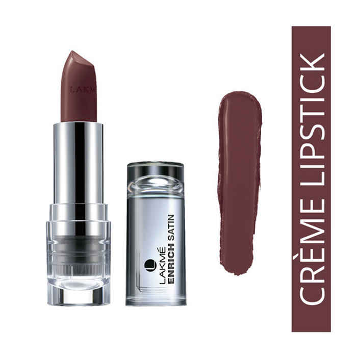 Buy Lakme Enrich Satin Lip Color Shade R366 (4.3 g) - Purplle