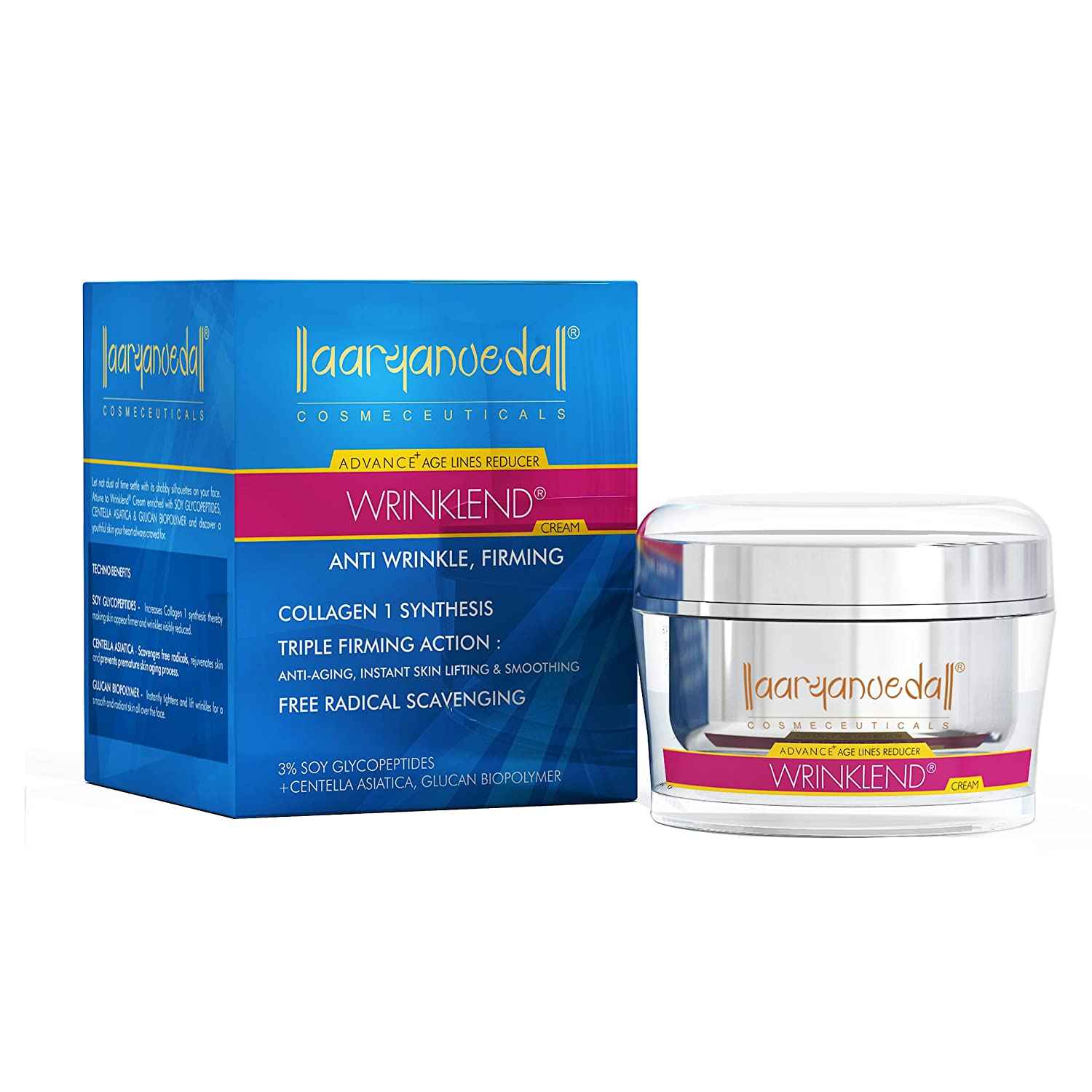 Buy Aryanveda Anti Wrinklend Cream (50 ml) - Purplle