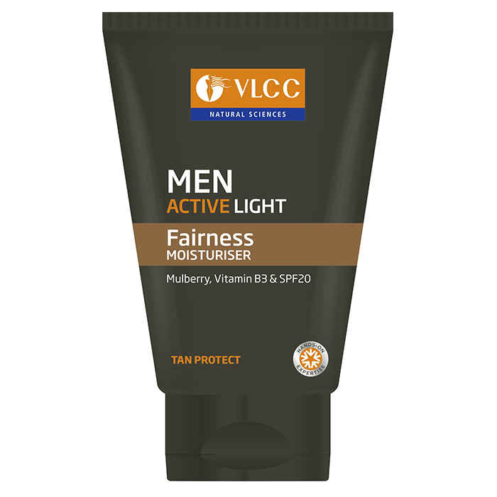 Buy VLCC Men Active Light Fairness Moisturiser (100 ml) - Purplle