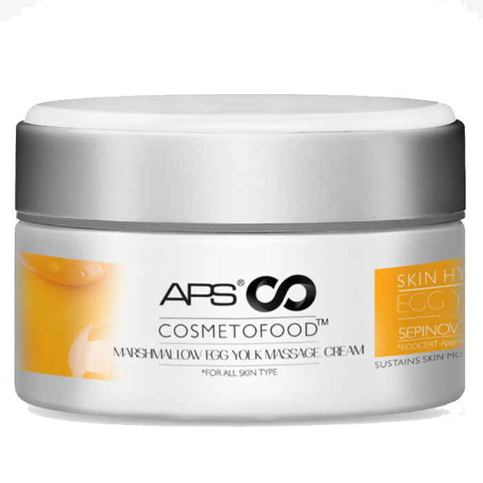 Buy Aps Cosmetofoodmarshmallow Egg Yolk Massage Cream (200 g) - Purplle