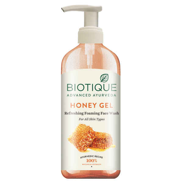 Buy Biotique Bio Honey Gel Face Wash (300 ml) (New) - Purplle