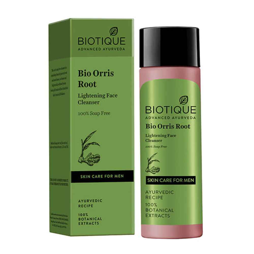 Buy Biotique Bio Orris Root Lightening Face Cleanser for Men (120 ml) - Purplle
