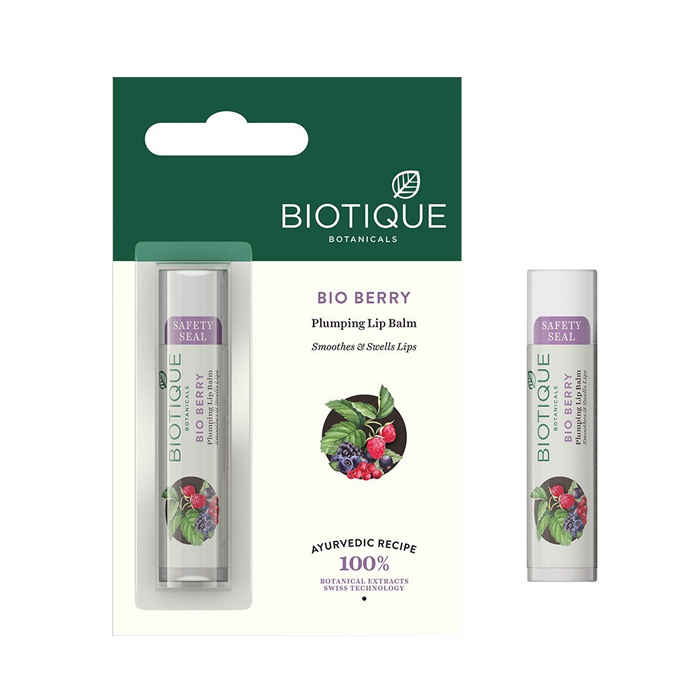 Buy Biotique Bio Berry Plumping Lip BalmAA (5 g) - Purplle