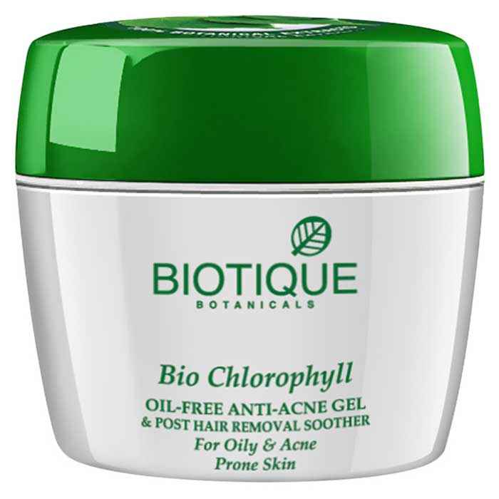 Buy Biotique Bio Chlorophyll Oil Free Anti Acne Gel (175 g) - Purplle