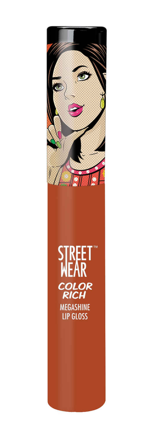 Buy Street Wear Color Rich Mega Shine Lip Gloss - Cocoa Love (7 ml) - Purplle