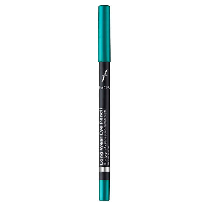 Buy FACES CANADA Ultime Pro Longwear Eye Pencil - Teal 12, 1.2 g | 8 Hr Long Stay | Smooth One Stroke Application | Intense Color Pay Off | Soft Blendable Formula | Smudge Proof | Water Proof - Purplle