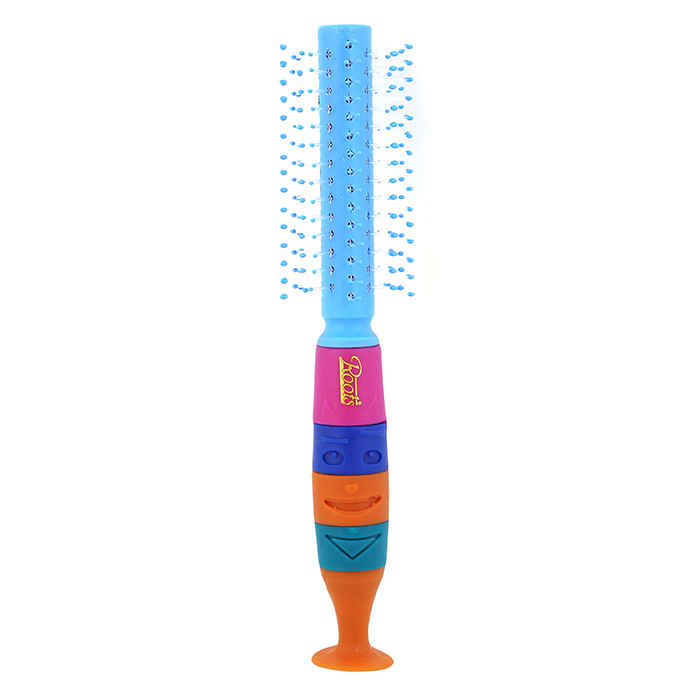 Buy Roots Junior Zone Round Hair Brush Exclusively For Kids - Purplle