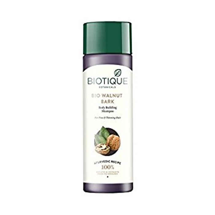Buy Biotique Bio Walnut Bark Body Building Shampoo (190 ml) - Purplle