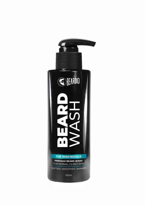 Buy Beardo Beard Wash (100 ml) The Irish Royale - Purplle