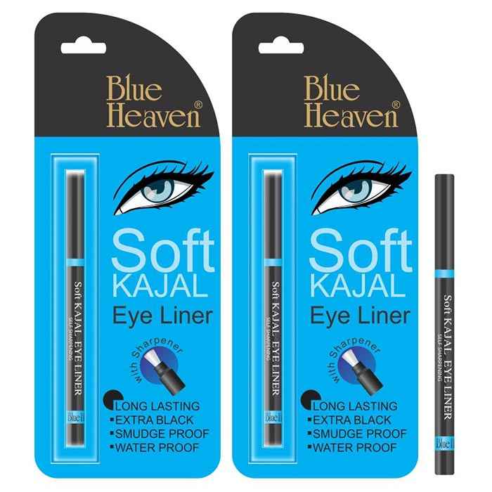 Buy Blue Heaven 2 Pc Bh Kajal Liner Combo (0.31 g + 0.31 g) - Purplle