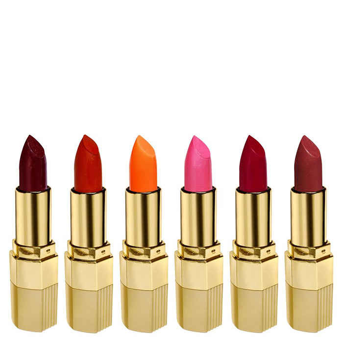 Buy Blue Heaven Combo Of 6 Xpression Lipstick (R 002, M 020, P 077, Mo 161, Cb 028 & On 100) (4 g X 6 Pc) - Purplle
