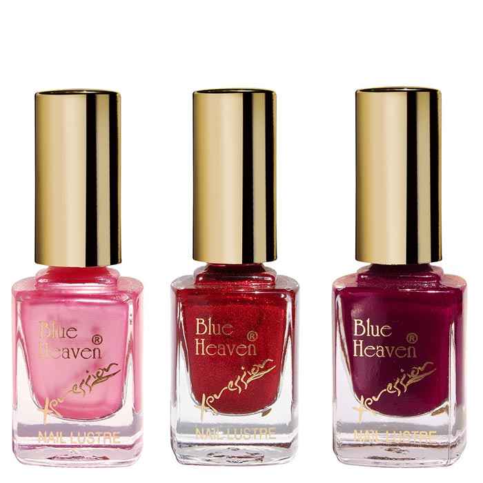 Buy Blue Heaven Combo Of 3 Xpression Nail Paint (928, 923 & 921) (9 ml X 3 Pc) - Purplle