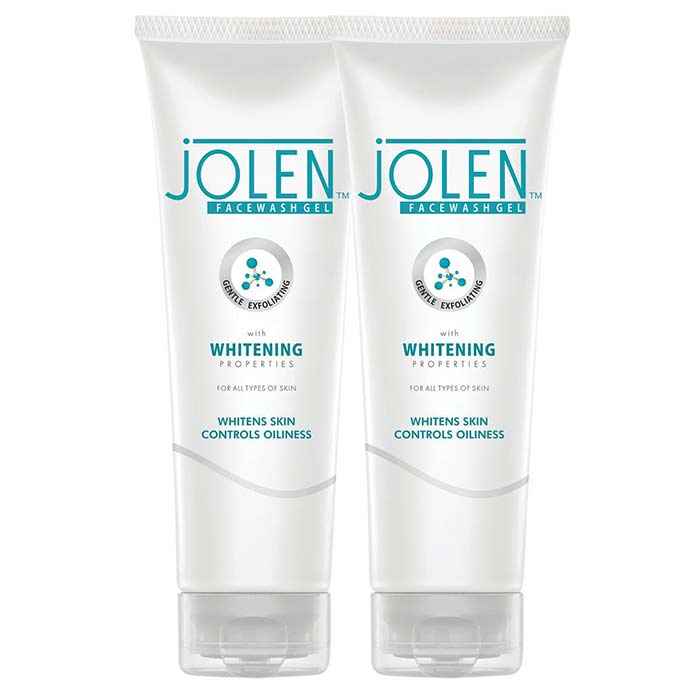 Buy Jolen Whitening Face Wash (Twin Pack) (300 ml) - Purplle