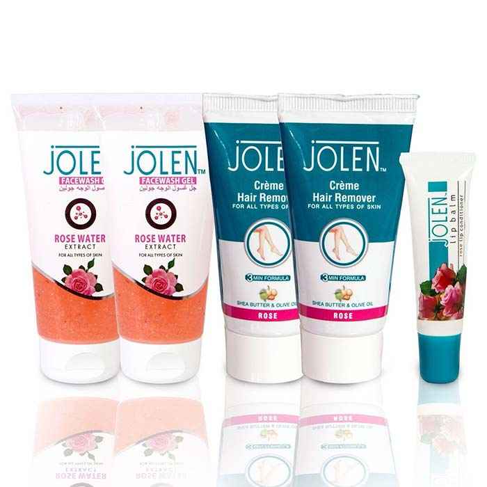 Buy Jolen Bloom Like a Rose Combo (410 ml) - Purplle