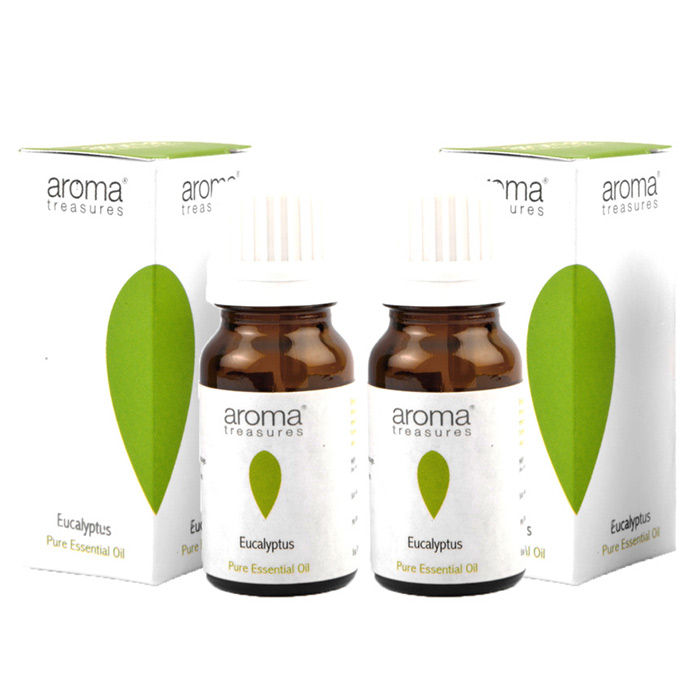 Buy Aroma Treasures Eucalyptus Essential Oil Pack Of 2 (20 ml) - Purplle