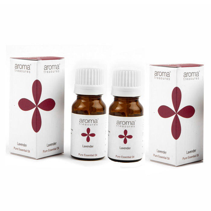 Buy Aroma Treasures Lavender Essential Oil Pack Of 2 (20 ml) - Purplle