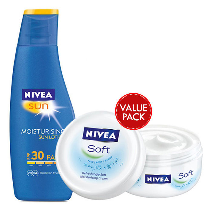 Buy Nivea Sun, Moisturising Lotion, SPF 30 (125 ml) - Purplle