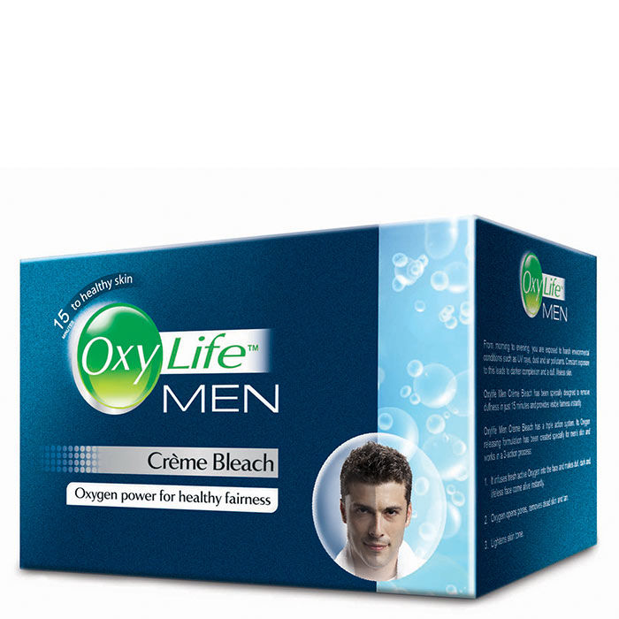 Buy OxyLife Men Creme Bleach (150 g) - Purplle