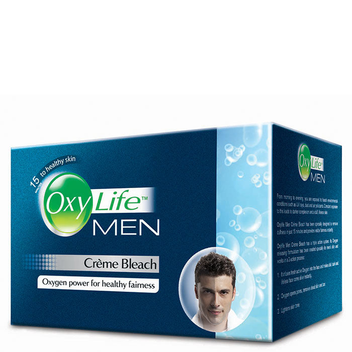 Buy OxyLife Men Creme Bleach (15 g) - Purplle