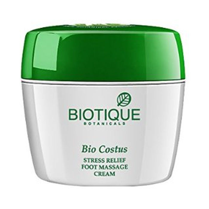 Buy Biotique Bio Costus Stress Relief Foot Massage Cream (175 g) (Eco) - Purplle