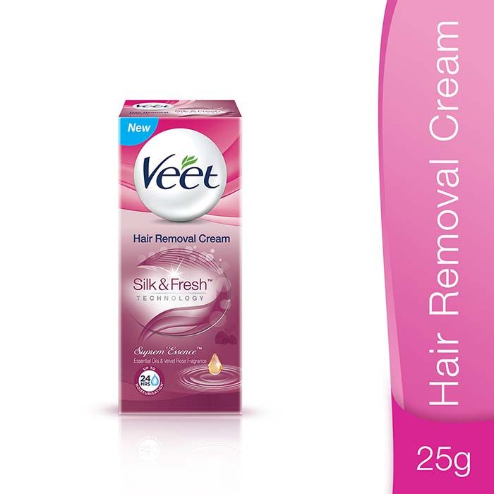 Buy Veet Hair Removal Cream Supreme Essence (25 g) - Purplle