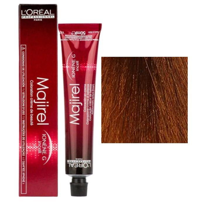 Buy L'oreal Professionnel Majirel- 7.4 (Dark Blonde Copper Reflect) (49.5 g) Beauty Colouring Cream - Purplle