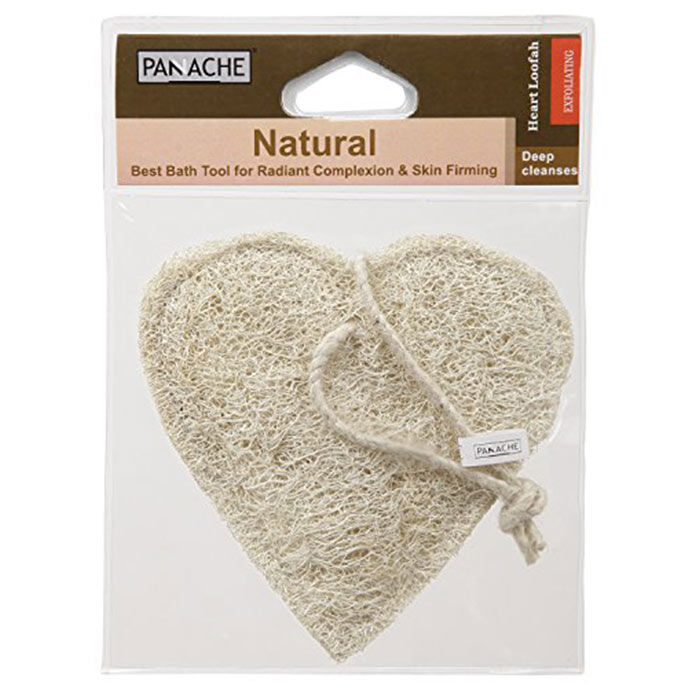Buy Panache Heart Loofah - Exfoliating Bathing Tool - Purplle