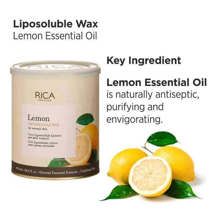 Buy Rica Lemon Wax (800 ml) - Purplle