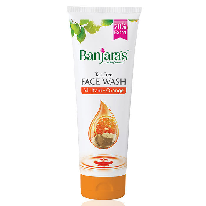 Buy Banjara's Face Wash Multani+Orange (60 ml) - Purplle