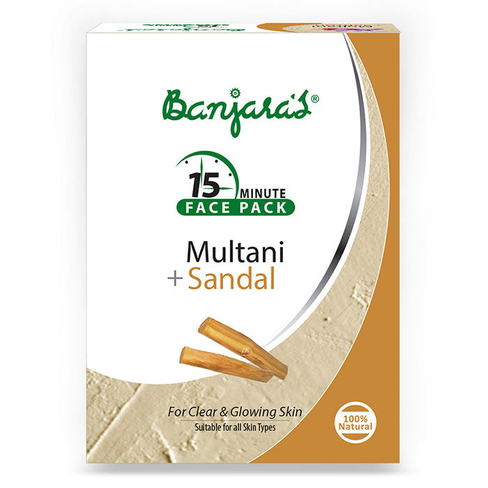 Buy Banjara's Multani Mitti Sandal (20 g X 5) - Purplle