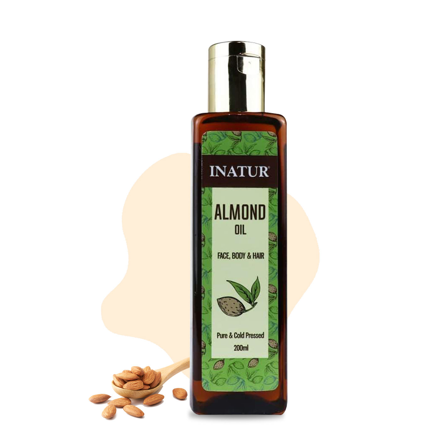 Buy Inatur Almond Oil (200 ml) - Purplle