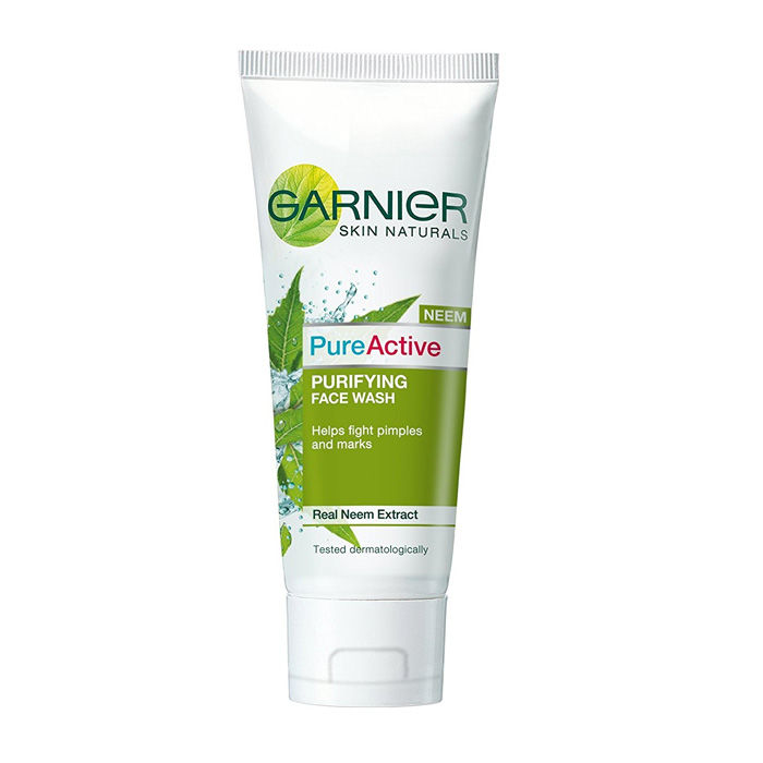 Buy Garnier Skin Naturals Pure Active Neem Face Wash (150 g) - Purplle