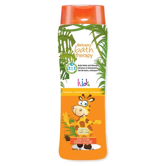 Buy Bath Therapy Zingy Orange Body Wash And Shampoo (500 ml) - Purplle