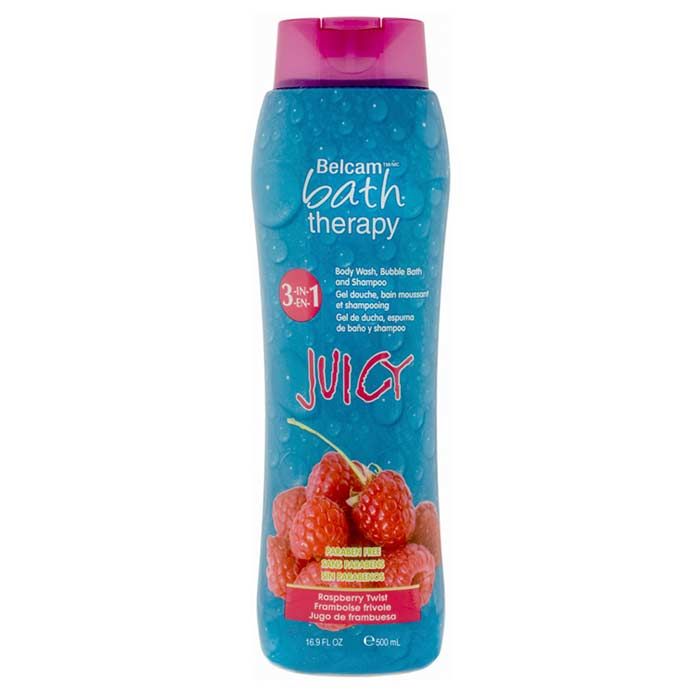 Buy Bath Therapy Raspberry Twist Body Wash And Shampoo (500 ml) - Purplle
