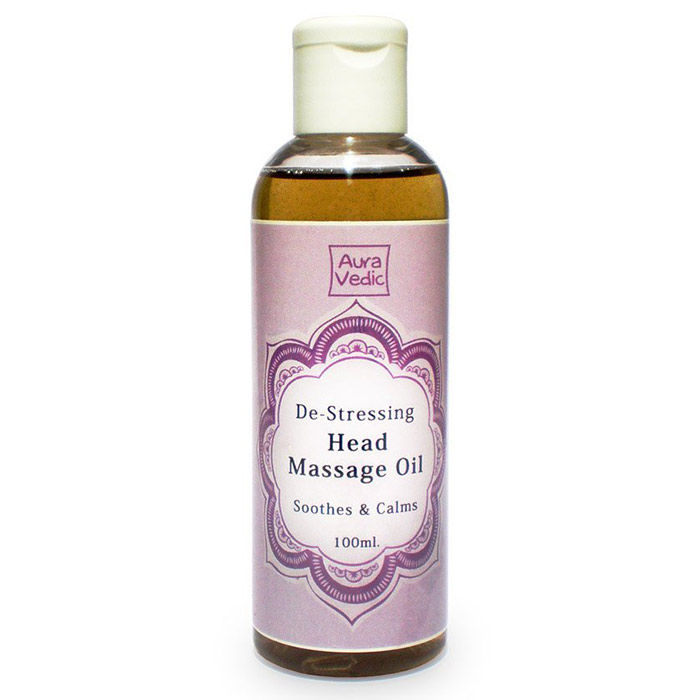 Buy Auravedic De-Stressing Massage Oil (100 ml) - Purplle