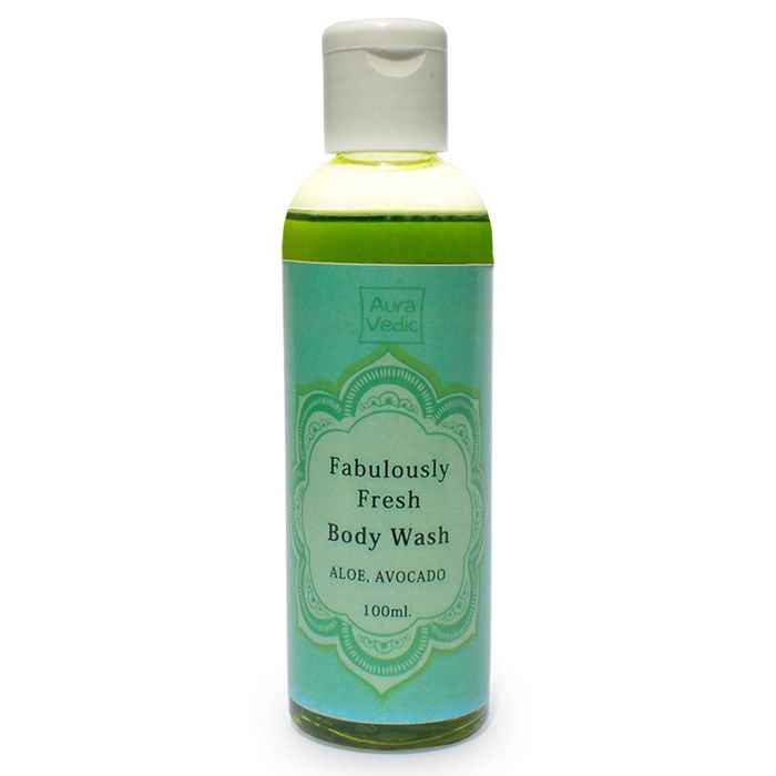 Buy Auravedic Fabulously Fresh Body Wash Aloe Avocado (100 ml) - Purplle