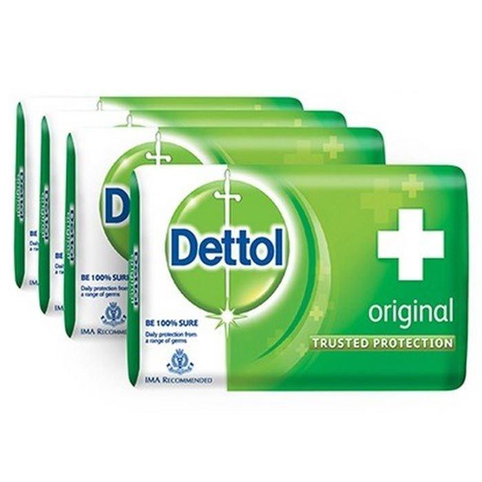 Buy Dettol Soap 125 g (Buy 3 Get 1 FREE) - Purplle