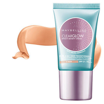 Buy Maybelline Clear Glow Bright Benefit Cream 01 Nude (18 ml) - Purplle