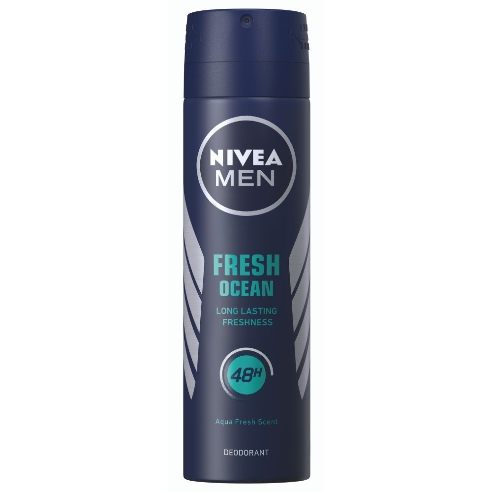 Buy NIVEA MEN Deodorant Fresh Ocean 150ml - Purplle