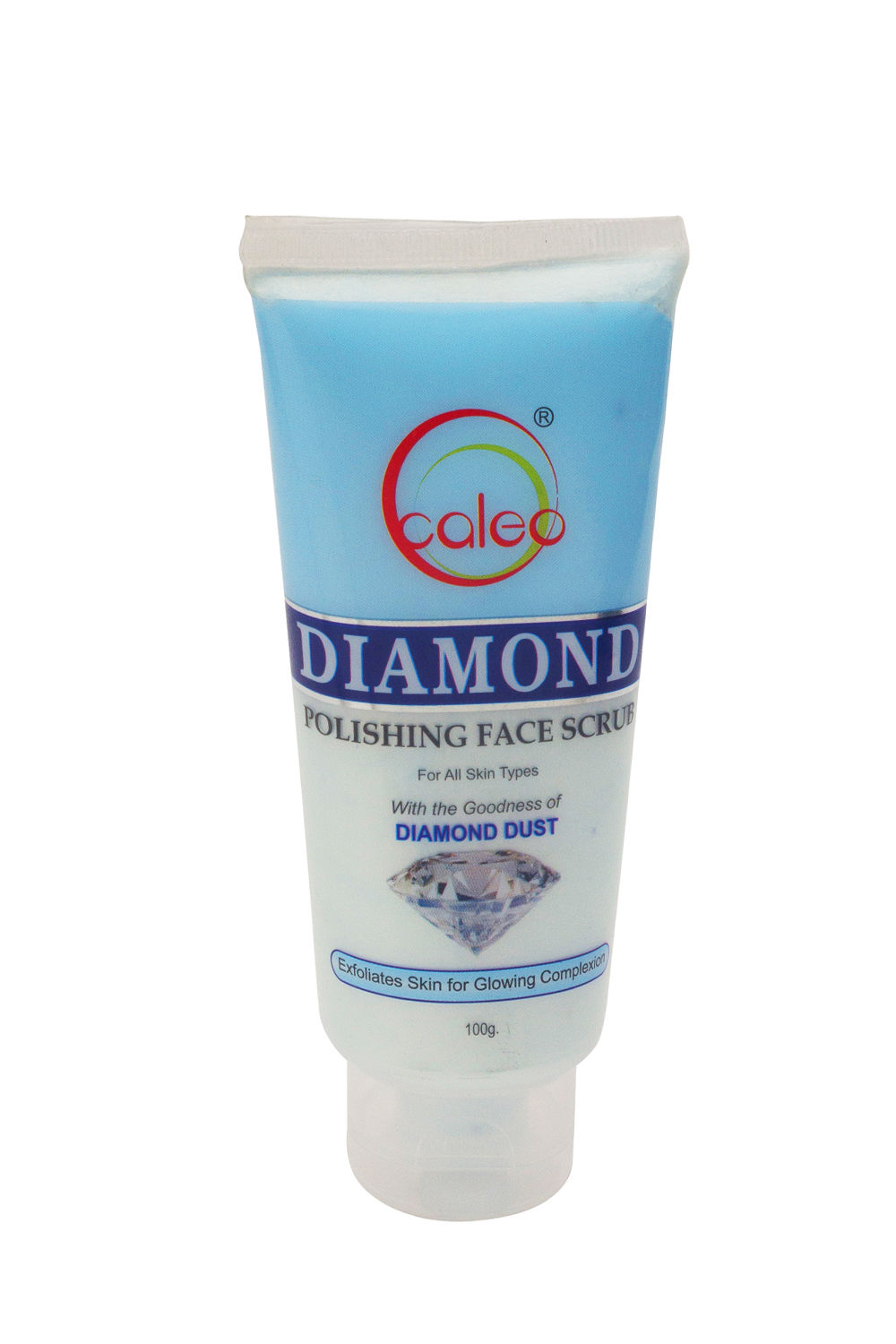 Buy Caleo Diamond Polishing Face Scrub (100 g) - Purplle