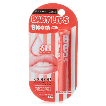 Buy Maybelline New York Baby Lips Bloom SPF 16 - Peach Bloom (1.7 g) - Purplle