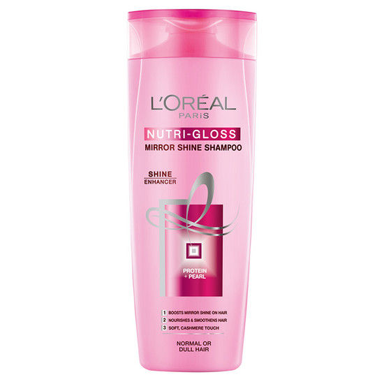 Buy L'Oreal Paris Nutri Gloss Mirror Shine Shampoo (360 ml) - Purplle