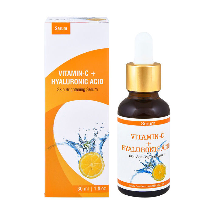 Buy Cosderma Vitamin C Serum+ Hyaluronic Acid Serum (30 ml) - Purplle