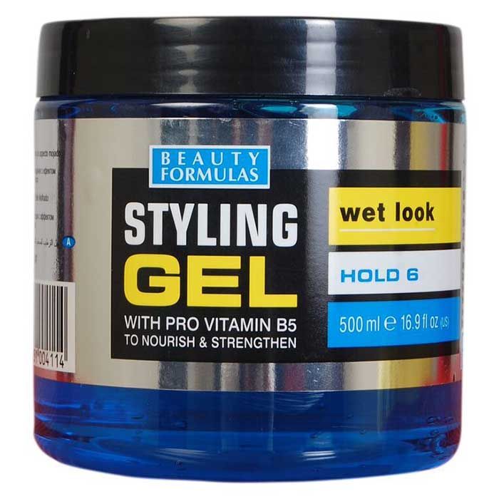 Buy Beauty Formulas Styling Gel Wet Look With Blue Provitamin B5 (500 ml) - Purplle