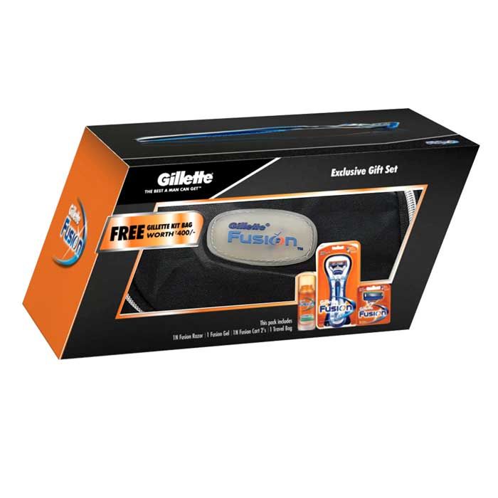 Buy Gillette Fusion Gift Pack - Purplle